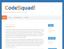 Tablet Screenshot of codesquad.net